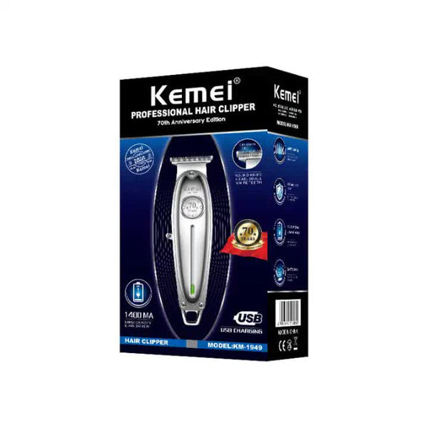 Elosung Gold Km 1949 Professional Hair Clipper Electric Trimmer For Styling & Carving With Precision Blades Clippers & Trimmers