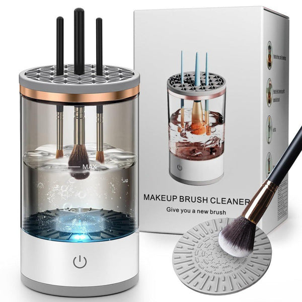 Elosung Transparent Usb Powered Automatic Makeup Brush Cleaner Fast Hygienic And Easy To Use Cleaning Machine Brush Cleaners