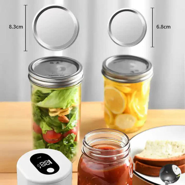 Elosung Black Automatic Vacuum Sealer Compact Electric Food Preserver Home And Freshener Vacuum Sealers