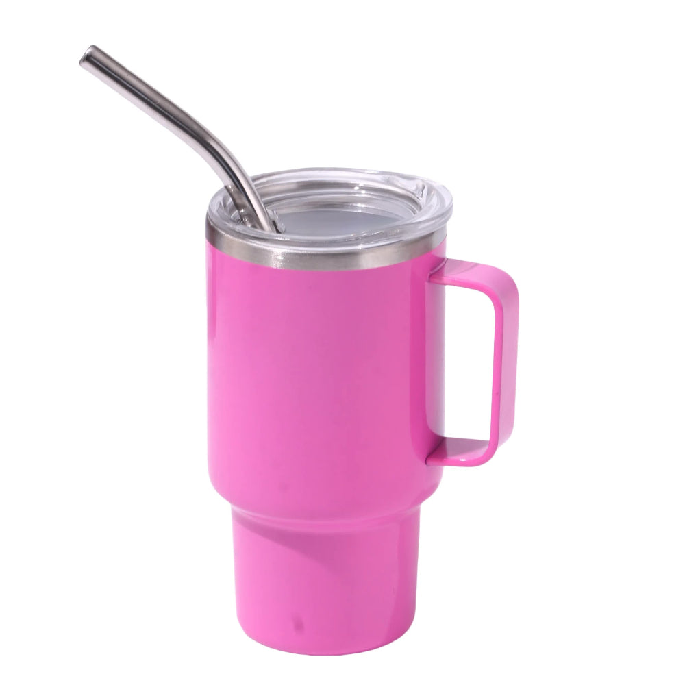 Elosung 3Oz Plum Sublimation Mini Car Cup 304 Stainless Steel Straw Beer Portable Insulated Whiskey Shot Glass Perfect For On The Go Drinking Vacuum F