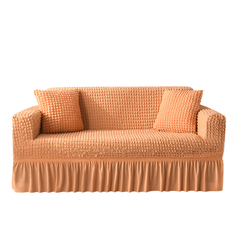 Elastic Sofa Cover Orange (145 185Cm) Slipcovers