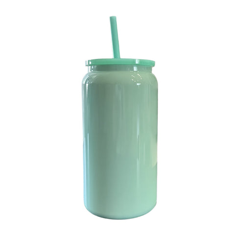 Elosung Green 16Oz 304 Stainless Steel Insulated Travel Mug Portable Outdoor Coffee Cup Double Wall Thermos For Hot & Cold Beverages Vacuum Flasks & M