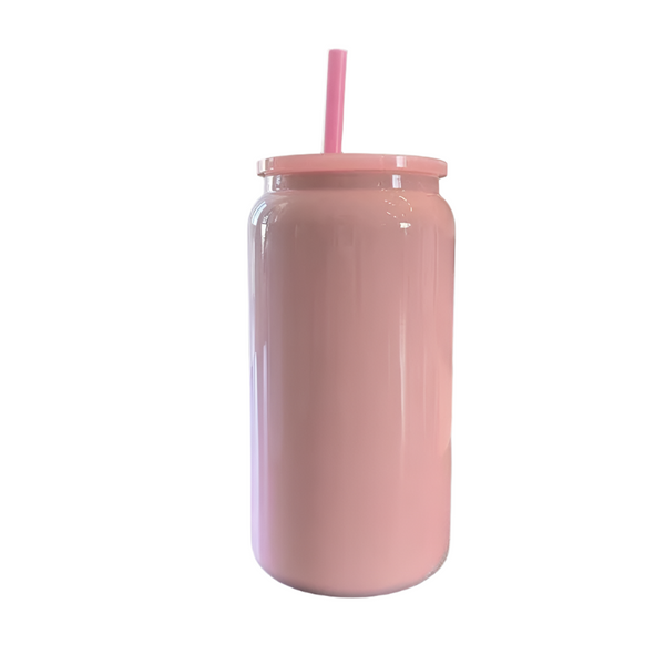 Elosung Pink 16Oz 304 Stainless Steel Insulated Travel Mug Portable Outdoor Coffee Cup Double Wall Vacuum Flask For Hot & Cold Beverages Vacuum Flasks