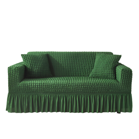 Elosung Elastic Sofa Cover Green (190 X 230Cm) Slipcovers