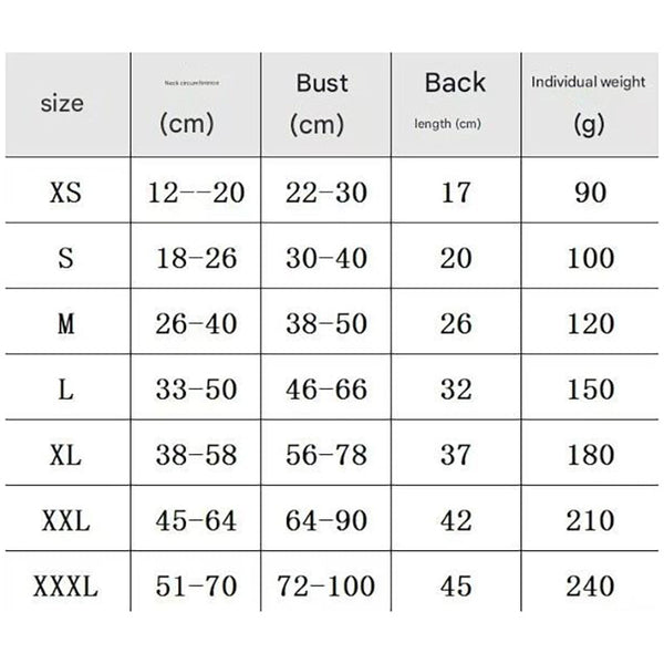 Elosung L Dog Vest Jacket Warm Soft And Comfortable Coat For Winter Calming Insulating Apparel Dog Clothing & Shoes