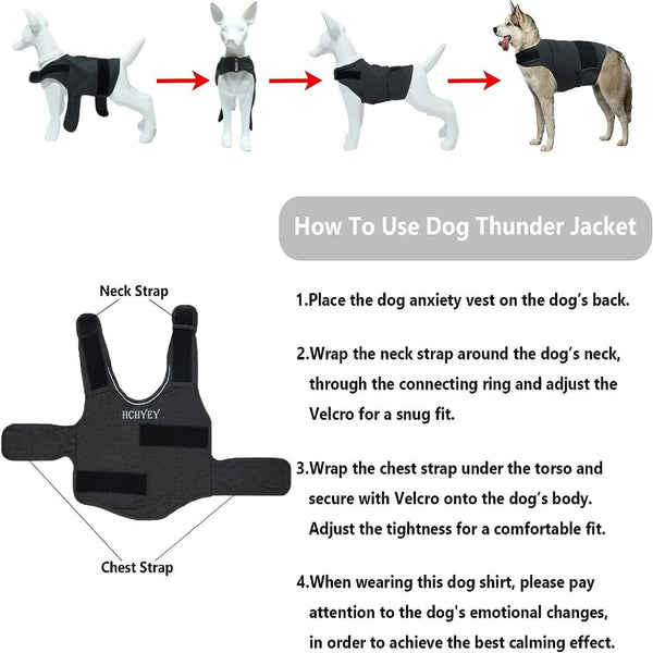 Xxl Dog Vest Jacket Warm Soft And Comfortable Coat For Winter Calming Insulating Apparel Dog Clothing & Shoes