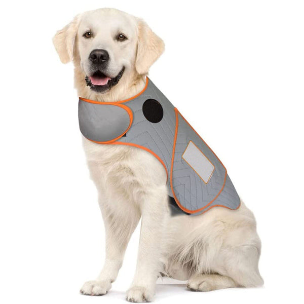 Elosung L Autumn/Winter Dog Coat Warm Stylish Pet Jacket For Cold Weather Comfortable Customizable Fit Dog Clothing & Shoes