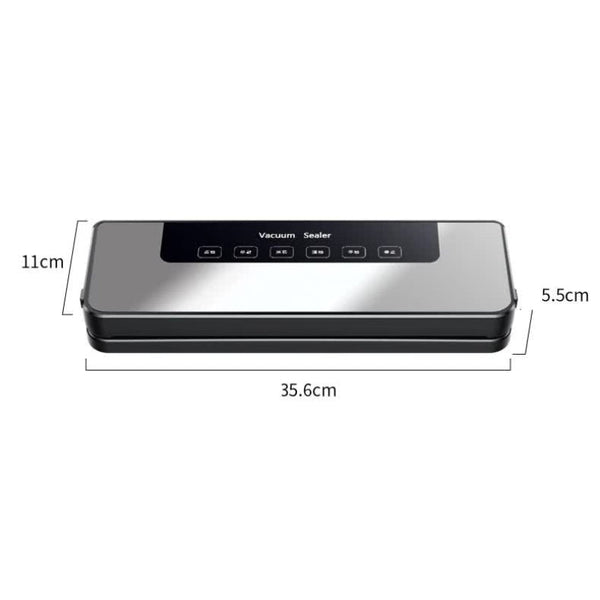 Elosung Home Use Automatic Vacuum Sealer Food Packaging Machine Small Sealing For Dry And Wet Compression Vacuum Sealers