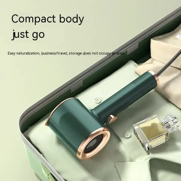 Elosung Pink Handheld Garment Steamer With Spray Function Portable 2 In 1 Wet And Dry Mini Iron For Clothes Wrinkle Remover Fabric Freshener Irons & P