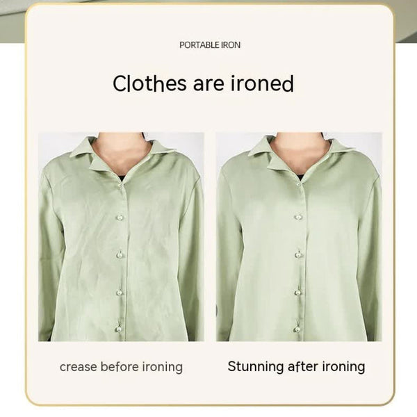 Elosung Pink Handheld Garment Steamer With Spray Function Portable 2 In 1 Wet And Dry Mini Iron For Clothes Wrinkle Remover Fabric Freshener Irons & P