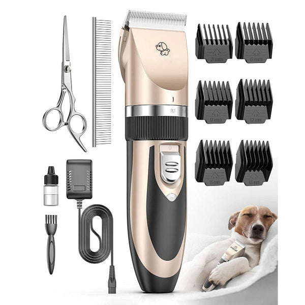 Elosung Silent Pet Hair Clipper Electric Grooming Clippers For Dogs & Cats Dog Grooming