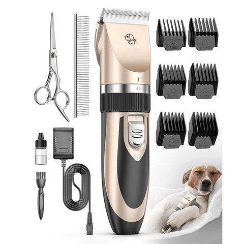 Elosung Silent Pet Hair Clipper Electric Grooming Clippers For Dogs & Cats Dog Grooming