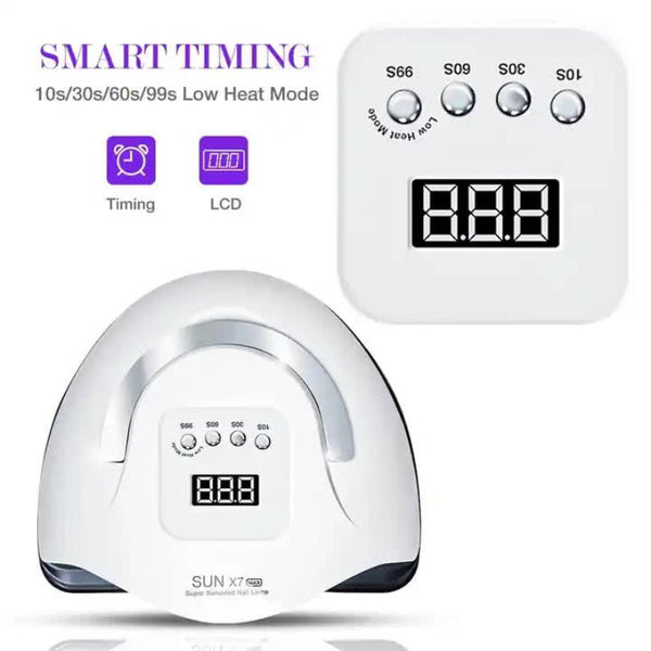 Elosung Gel Nail Lamp Professional Uv Led Dryer For Salon And Home Use Lamps