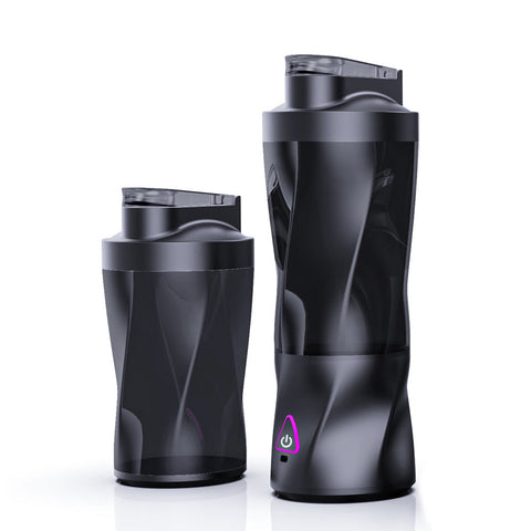 Elosung Black Portable High Capacity Juicer Cup Powerful Blender With Ice Crushing Capability For Smoothies & Juices Handheld Blenders