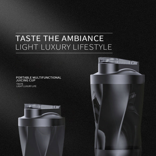 Elosung White Portable High Capacity Juicer Cup Powerful Blender With Ice Crushing Capability For Smoothies & Juices Handheld Blenders