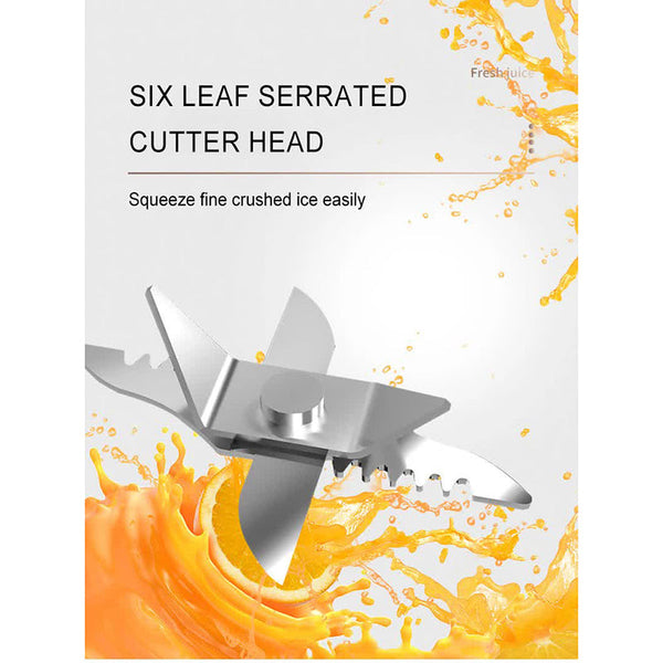 Elosung Black Portable Juicer Magnetic Charging Fresh Blender Multifunctional Ice Crushing Fruit Mixer Juicers