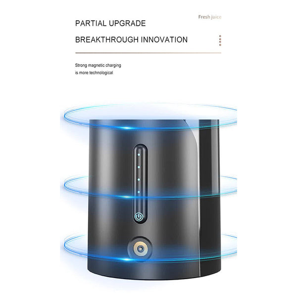 Elosung Blue Portable Juicer Magnetic Charging Fresh Blender Multifunctional Ice Crushing Fruit Mixer Juicers