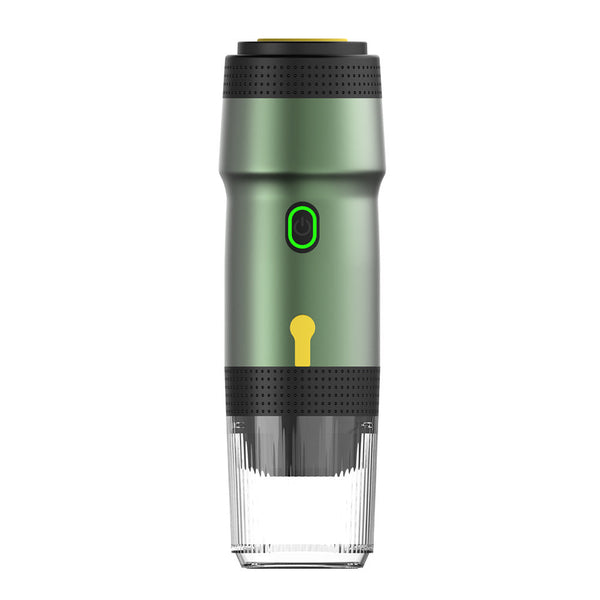 Green Fully Automatic Espresso Coffee Machine Universal 3 In 1 Capsule Powder & Maker Espresso & Cappuccino Machines