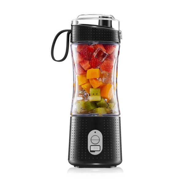 Elosung Black Portable Mini Juicer Rechargeable Electric Fruit Cup Compact & Convenient Juicers