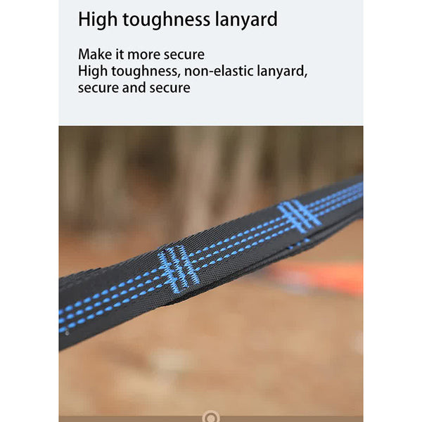 Elosung Green Outdoor Camping Hammock With Mosquito Net Anti Tip Nylon Fabric Single/Double Person Quick Setup Hammocks