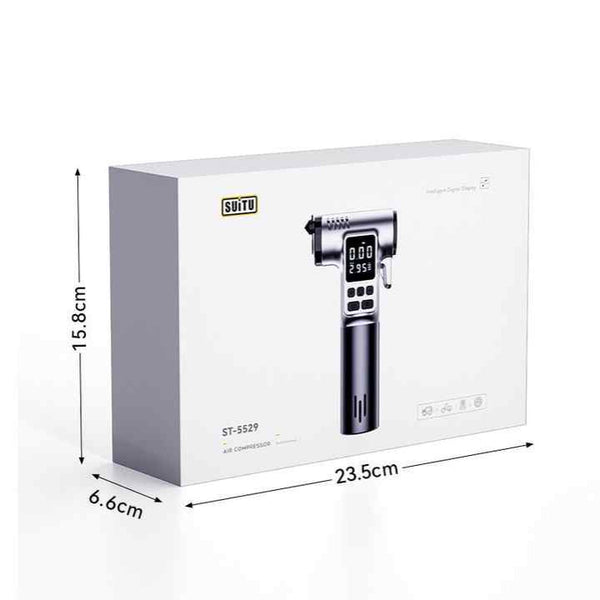 Elosung Wireless Car Air Compressor Portable Electric Tire Inflator Pump For Cars Bikes And Motorcycles Air Compressors