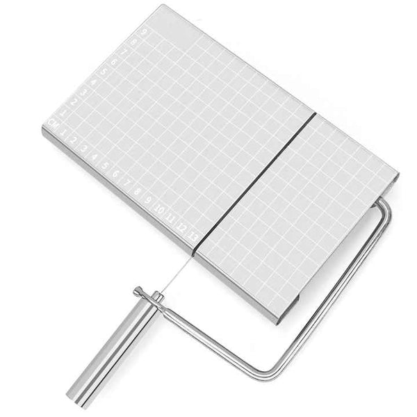 Elosung Stainless Steel Cheese Slicer With Scale Multi Functional Tool For Sausage And Ham Slicing Peelers & Slicers