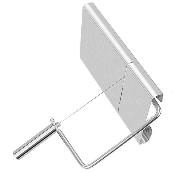 Elosung Stainless Steel Cheese Slicer With Scale Multi Functional Tool For Sausage And Ham Slicing Peelers & Slicers