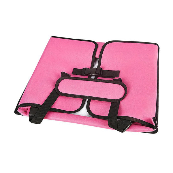 Elosung Blue Kids Travel Tray With Storage Car Seat Organizer For Toys And Snacks Car Organisers