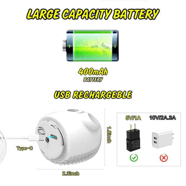 Elosung Interactive Cat Feather Toy With Led Lights Smart Motion Pet Playmate Cat Toys