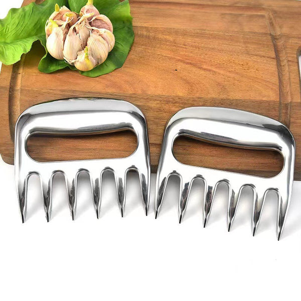 Elosung Stainless Steel Meat Shredding Claws Multipurpose Bbq Tool For Pulled Chicken And Pork Other Kitchen Gadgets