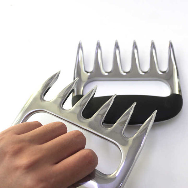 Elosung Stainless Steel Meat Shredding Claws Multipurpose Bbq Tool For Pulled Chicken And Pork Other Kitchen Gadgets