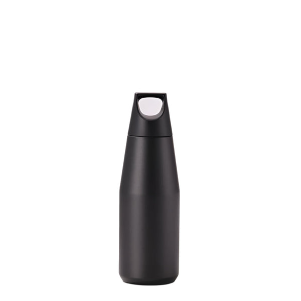 Elosung Black 316 Stainless Steel Insulated Bottle American Tapered Design Outdoor Sports Large Capacity Cola Water Flask Vacuum Flasks & Mugs