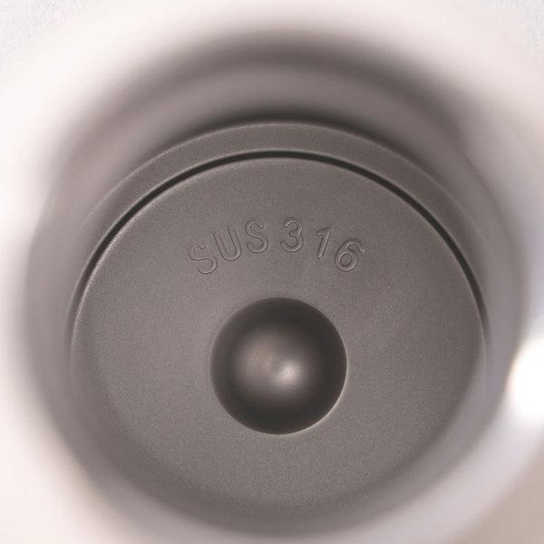 Elosung White 316 Stainless Steel 580Ml Insulated Bottle American Tapered Design Outdoor Sports Large Capacity Cola Water Flask Vacuum Flasks & Mugs