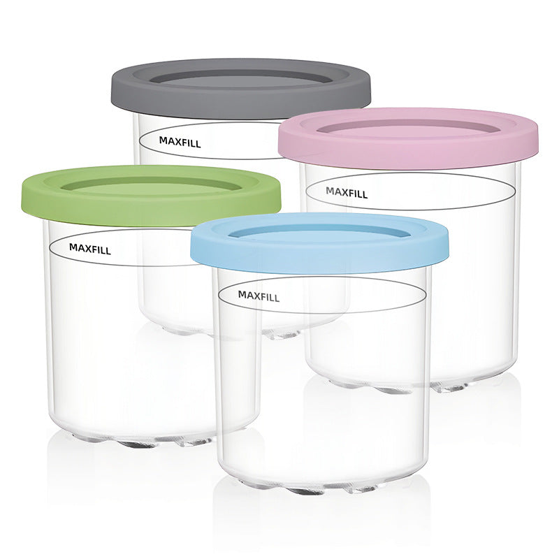 Elosung Four Color Set Durable Multi Bpa Free Airtight Food Storage Containers