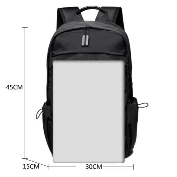 Elosung Blue Business Casual Laptop Backpack With Usb Charging Port Travel Work And Student Use Laptop Cases & Bags