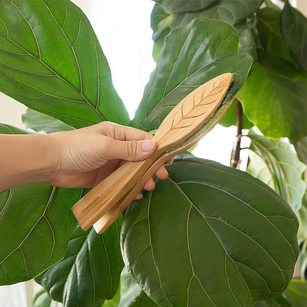 Elosung Leaf Cleaning Brush Creative Plant Cleaner For Indoor & Outdoor Use Cleaning Brushes