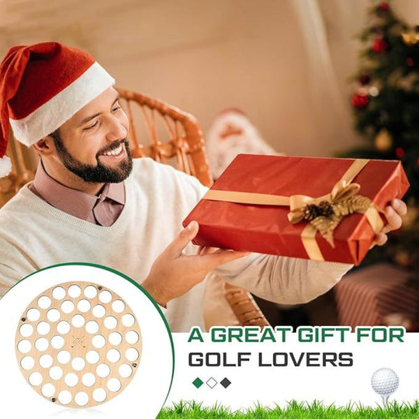 Elosung 42 Hole Golf Ball Stand Laser Cut Organiser For Lovers Durable And High Quality Storage Rack Other Golf Accessories