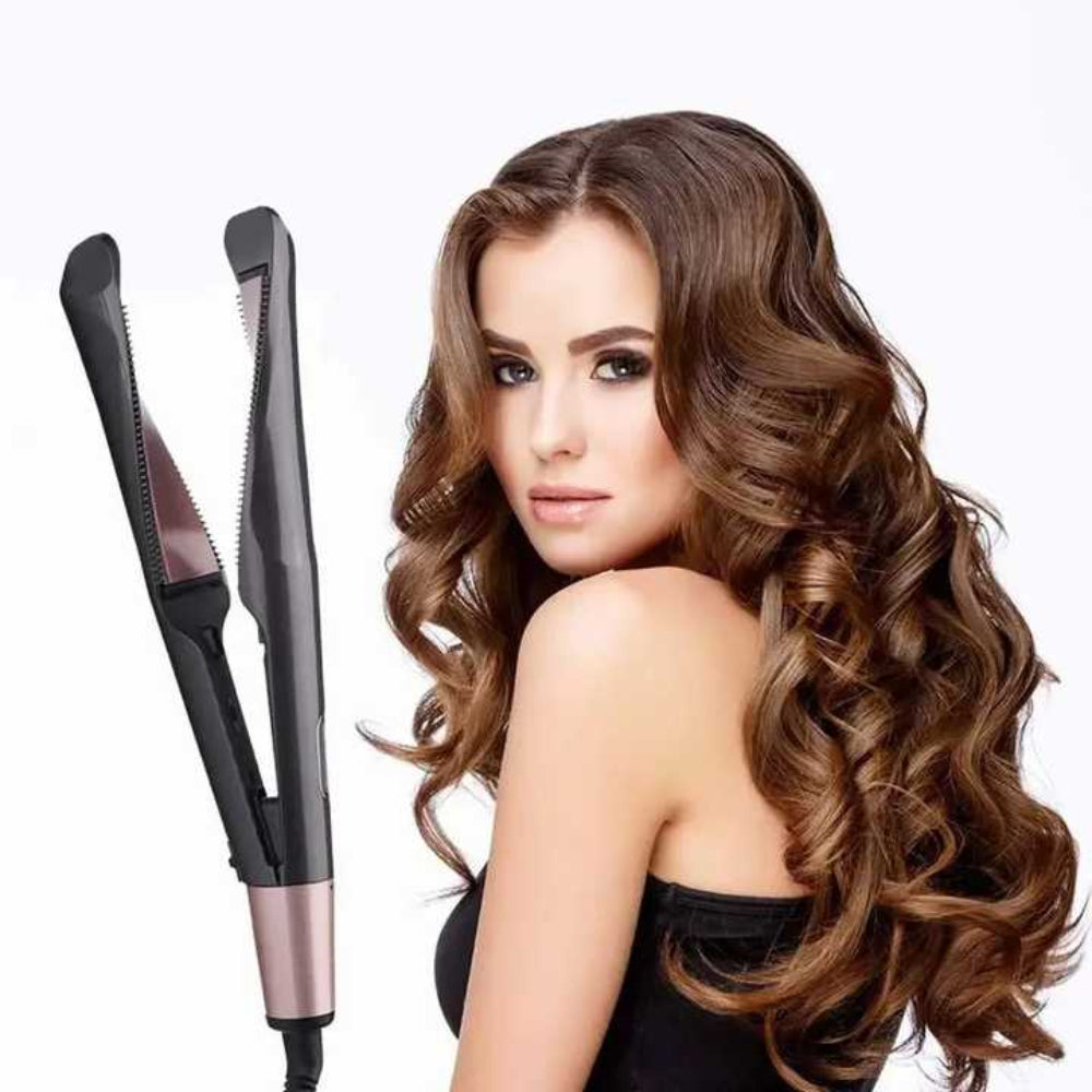 Elosung 2 In 1 Hair Straightener And Curler Ceramic Ionic Styling Tool For Smooth Wavy Straightening & Curling Irons
