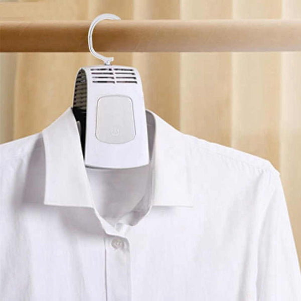 Elosung Grey Portable Intelligent Clothes Drying Hanger Quick With 3D Airflow For Travel And Home Dryers