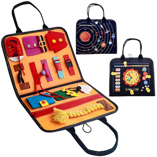 Montessori Busy Board Educational Sensory Activity Toy For Little One Sensory Toys