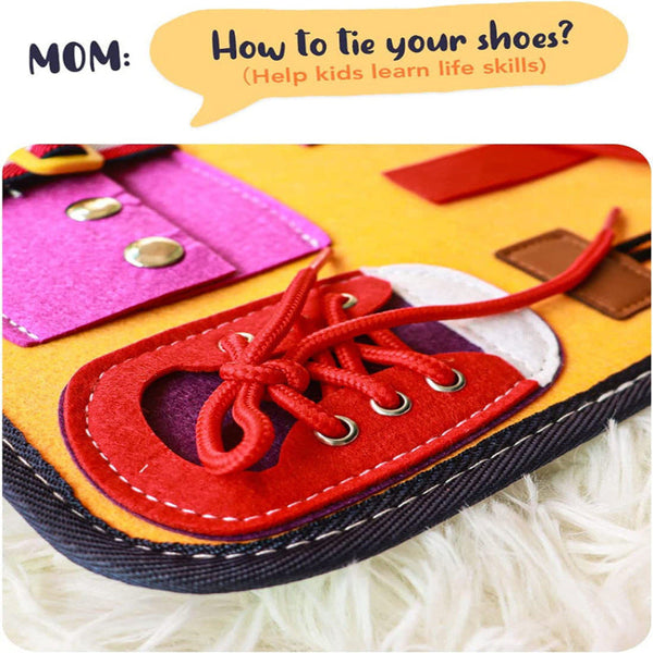 Montessori Busy Board Educational Sensory Activity Toy For Little One Sensory Toys