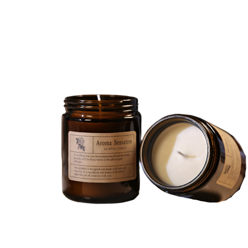 Lychee White Tea Aromatherapy Scented Candle Hand Poured Soy Wax For Relaxation And Home Decor Candles