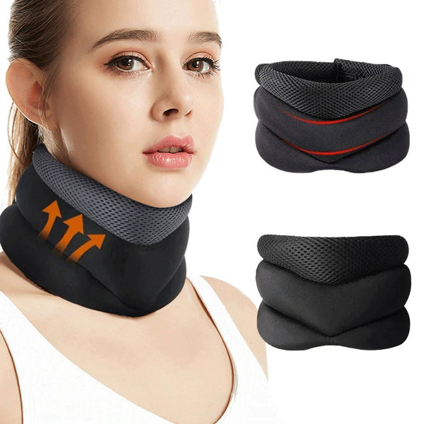 Elosung Neck Brace With V Shape Design Cervical Spine Support For Pain Relief And Posture Correction Orthotics Braces & Sleeves