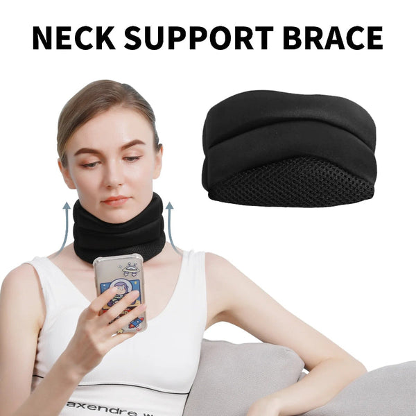 Elosung Neck Brace With V Shape Design Cervical Spine Support For Pain Relief And Posture Correction Orthotics Braces & Sleeves