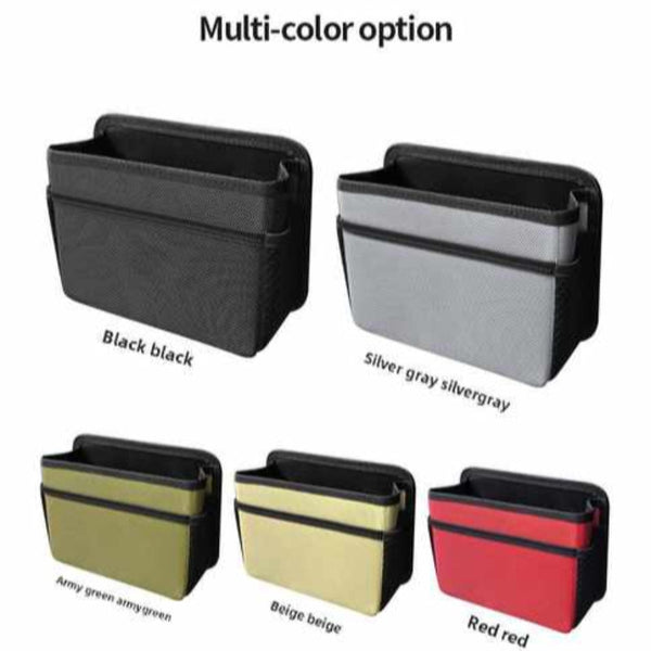 Elosung Red Upgraded Waterproof Car Storage Bag Multi Position Hanging Organizer Car Organisers