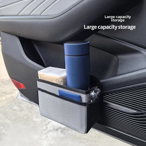 Elosung Red Upgraded Waterproof Car Storage Bag Multi Position Hanging Organizer Car Organisers