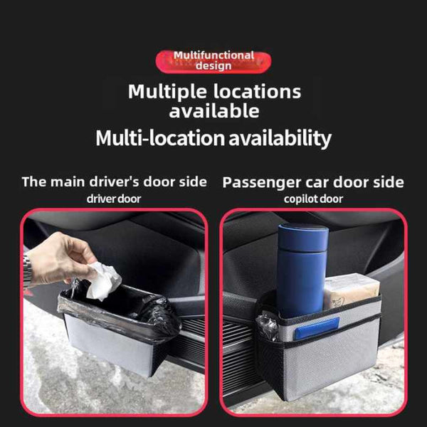 Green Upgraded Waterproof Car Storage Bag Multi Position Hanging Organizer Car Organisers