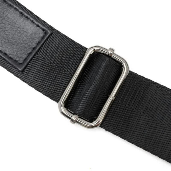 Elosung Black Men's Leather Sling Backpack Casual Crossbody Chest Bag Bags