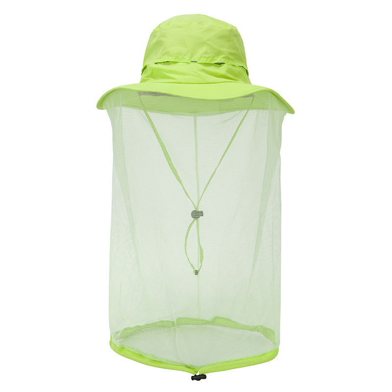 Elosung Outdoor Mosquito Net Hat Sun Protection And Insect Repellent Hats