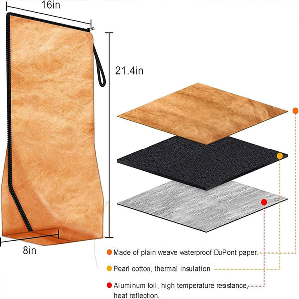 Elosung Reusable Bbq Grill Bags Non Stick And Heat Resistant Cooking Accessory Barbecue Accessories